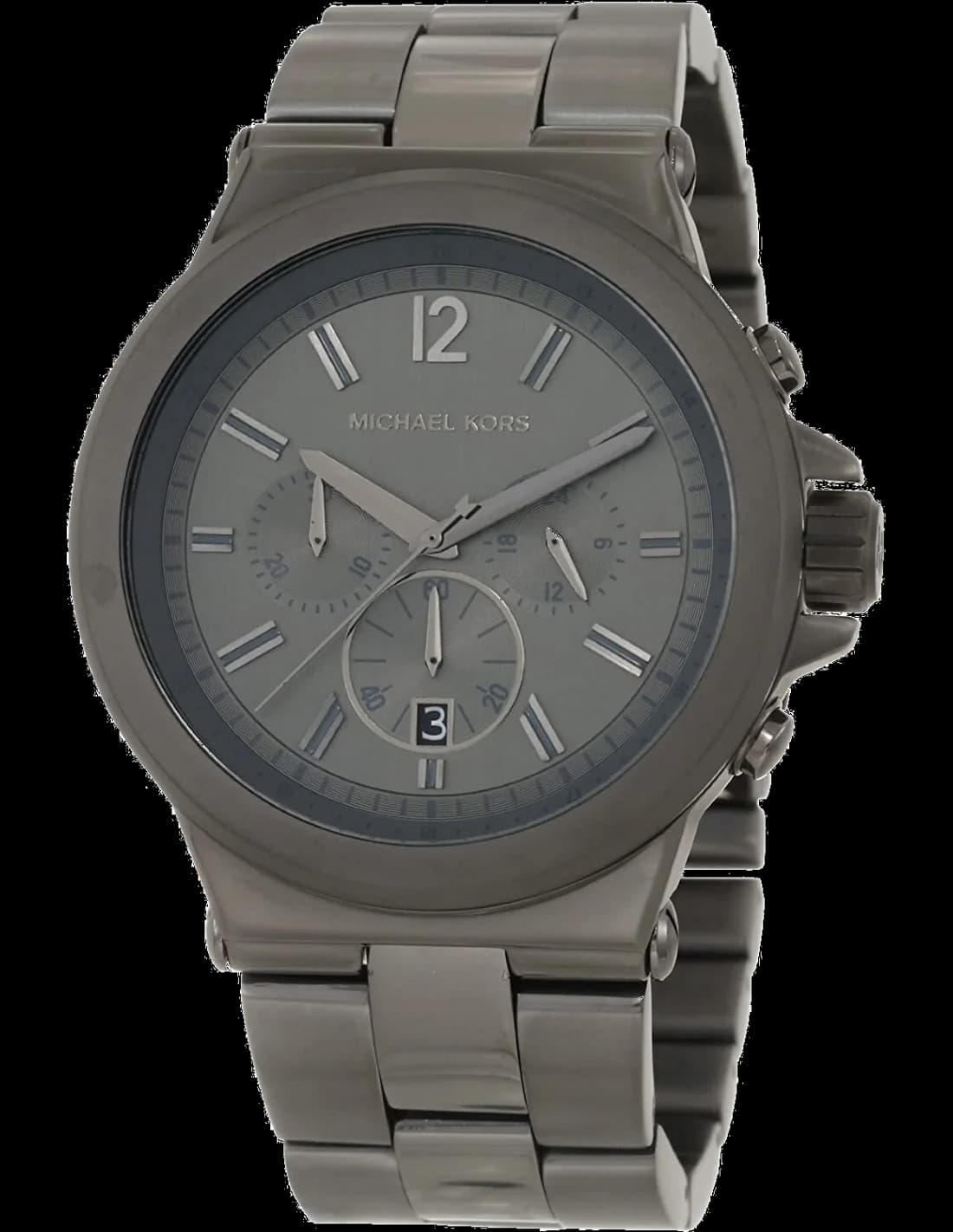Montre Homme Michael Kors Dylan MK8205 Bracelet anthracite en acier inoxydable