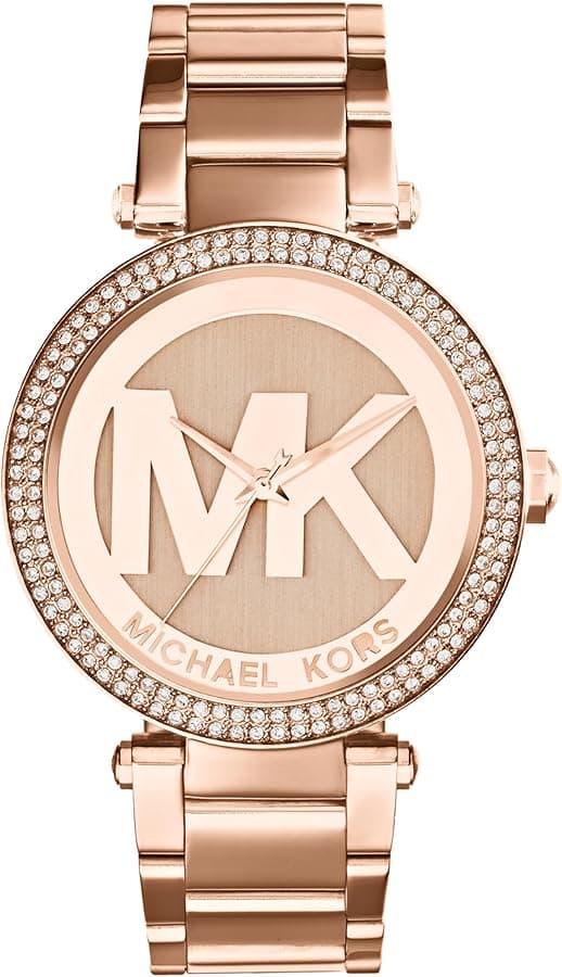 Montre Femme Michael Kors MK5865 Acier Or Rose et Cristaux