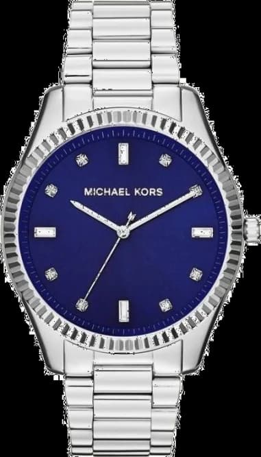 Montre Femme Michael Kors Blake MK3225 Bracelet en acier argenté et cadran bleu